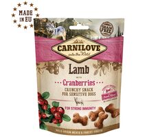CARNILOVE Dog Fresh Crunchy Lamb &amp; Cranberries 200 g / Chrumkavá maškrta pre psov 