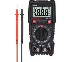 Habotest HT113 Digitálny univerzálny multimeter / 600 V / 2x AAA