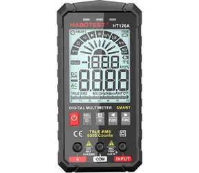 Habotest HT126A Digitálny univerzálny multimeter / 600V / 4X AAA