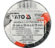 YATO YT-8177 / Páska izolačná 55 x 0.19 mm x 33 m čierna
