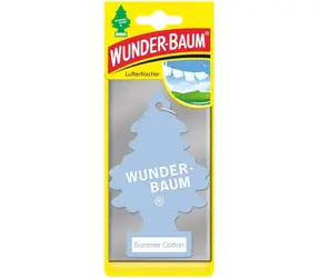 Wunder-Baum Osviežovač vzduchu/vôňa/stromček do auta - Summer Cotton