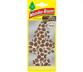 Wunder-Baum Osviežovač vzduchu/vôňa/stromček do auta - Café