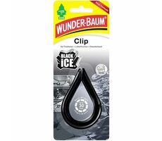 Wunder-Baum Clip Osviežovač vzduchu/vôňa/stromček do auta - Black Ice