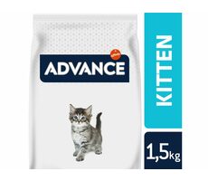 ADVANCE CAT Kitten 1.5kg / Superprémiové krmivo (granule) / pre mačiatka od 2 do 12 mesiacov veku a gravidné a dojčiace mačky
