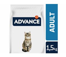 ADVANCE CAT Adult kura a ryže 1.5kg / Superprémiové krmivo (granule) / pre dospelé mačky