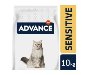 ADVANCE CAT Adult losos a ryža Sensitive 10kg