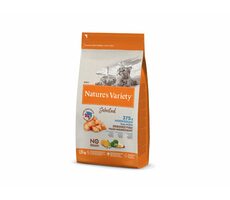 Nature´s variety selected pre mačky s lososom 1.25kg / Granule pre mačky