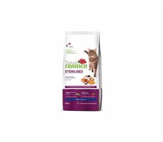 Trainer Natural Cat STERILISED losos 10kg / Granule pre mačky / pre sterilizované dospelé mačky
