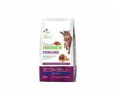 Trainer Natural Cat STERILISED sušená šunka 1.5kg / Granule pre mačky / pre sterilizované dospelé mačky