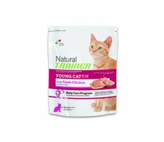 Trainer Natural Cat Young kuracie 1.5kg / Granule pre mačky / pre mladé mačky (7-12 mesiacov)