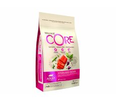 Wellness Core Cat Ocean Adult Sterilised losos 4kg / Granule pre mačky / pre sterilizované a staršie mačky