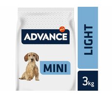 ADVANCE DOG MINI Light 3kg / Granule pre psov / pre dospelých psov malých plemien