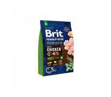 Brit Premium by Nature Adult XL 3kg / Granule pre psov / pre psov extra veľkých plemien (45-90 kg)