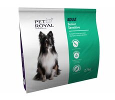 Pet Royal Adult Senior Sensitive 2.7kg / Kompletné krmivo pre staršie psy a psy s citlivým zažívaním