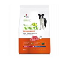 Trainer Natural Medium Adult hovädzie a ryže 3kg / Kompletné krmivo pre dospelé psy stredných plemien