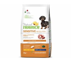Trainer Natural Sensitive No gluten Adult Mini kačica 2kg / Kompletné krmivo pre dospelých psov malých plemien
