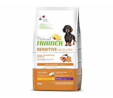 Trainer Natural Sensitive No gluten Maturity Mini losos 2kg / Kompletné krmivo pre dospelých psov malých plemien