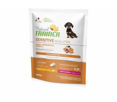Trainer Natural Sensitive No gluten Puppy&amp;Jun Mini losos 800g/pre šteňatá/mladé psy malých plemien