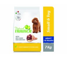 Trainer Natural Small&amp;Toy Adult prosciutto a ryža 7kg / Kompletné krmivo pre dospelých psov malých a miniatúrnych pleme