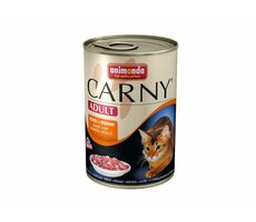 Animonda Carny konzerva pre mačky hovädzie + kura 400g
