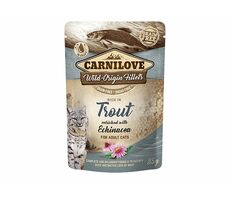 Carnilove Cat Pouch Trout with Echinacea 85g