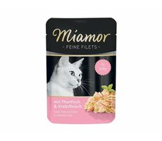 Finnern Miamor vrecko tuniak + krab 100g