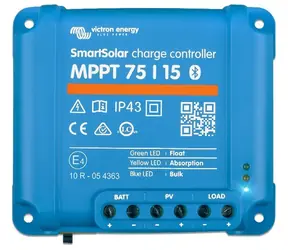 Victron Solárny regulátor SmartSolar 75/15 MPPT / 15A / 75V / Bluetooth / VE.Direct