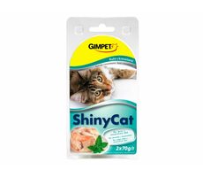 GIMBORN Gimpet ShinyCat krevety + kuracia konzerva 2x70g