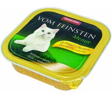 Animonda Vom Feinsten Menue paštéta pre mačky hydinové + cestoviny 150g