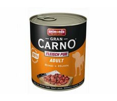 Animonda GranCarno Adult konzerva pre psov hovädzie + kura 400g