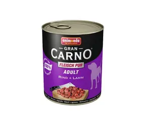Animonda GranCarno Adult konzerva pre psov hovädzie + jahňacie 400g
