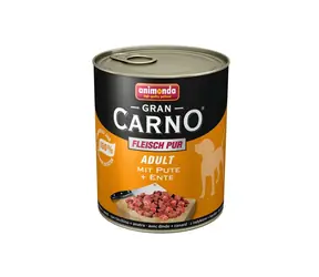 Animonda GranCarno Adult konzerva pre psov hovädzie + kačacie srdce 400g
