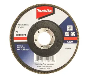 Makita D-63507 / brúsny lamelový kotúč 125 mm A120