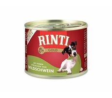 Finnern Rinti Gold konzerva pre psov diviak kúsky 185g