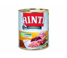 Finnern Rinti Junior konzerva pre psov kura 800g