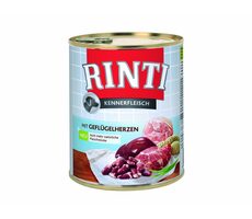 Finnern Rinti konzerva pre psov hydinové srdce 800g