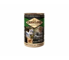 Carnilove Wild Meat Duck &amp; Pheasant 400g / Konzerva pre psov