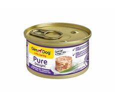 GIMBORN GimDog PURE DELIGHT kurča s tuniakom 85g / Konzerva pre psov