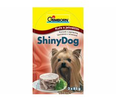 GIMBORN ShinyDog konzerva kuracie + jahňacie 2x85g / Konzerva pre psov