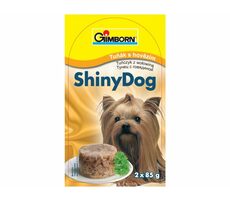 GIMBORN ShinyDog konzerva tuniak + hovädzie 2x85g / Konzerva pre psov