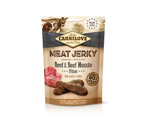 Carnilove Jerky hovädzí filet 100 g