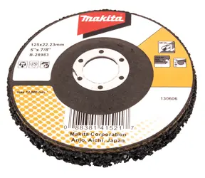 Makita B-28983 / vybrusovací kotúč na jemné brúsenie kovu / 125x22.23mm