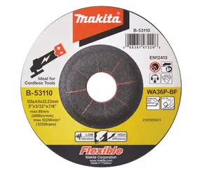 Makita B-53110 / brúsny kotúč 125 mm 4.0 x 22.23 mm