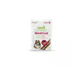 Canvit Snack Skin &amp; Coat pre psov 200g / Maškrty pre psov