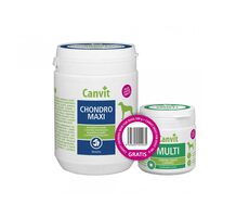 Canvit Chondro Maxi pre psov 500g + Canvit Multi pre psov 100 g zadarmo / Doplnok stravy pre kĺby psov