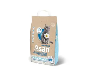 Asan Cat Fresh Blue eko-stelivo pre mačky a fretky 10l (2kg)