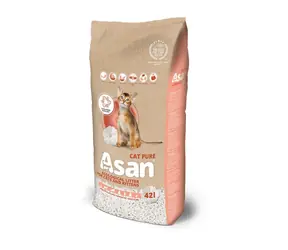 Asan Cat Pure eko-stelivo pre mačky a fretky 42 l