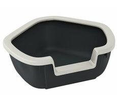 Ferplast WC DAMA / 57.5 x 51.5 x 22 cm a znížený vchod 14.5 cm na výšku