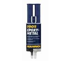 MANNOL Epoxy-Metal čierna/sivá / Epoxidové lepidlo