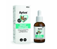 Aptus Relax solution 30ml / Doplnkové krmivo pre malé plemená psov a mačky